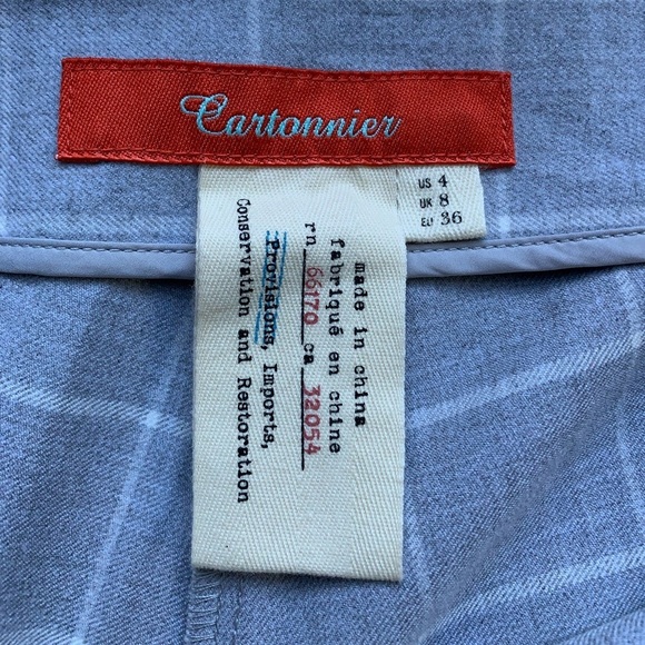 Anthropologie Isabelle‎ Tapered Cropped Trouser by Cartonnier - Picture 5 of 6